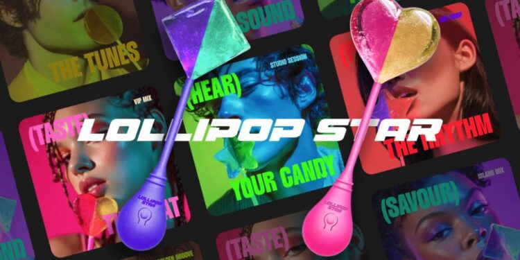 Lollipop Star Music Candy Gadget